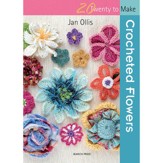 Search Press Books Crocheted Flowers (20 to Make) by Jan Ollis
