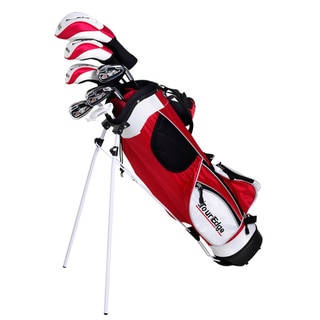 Tour Edge Junior HT Max-J 5x2 Golf Set with Dual Strap Stand Bag