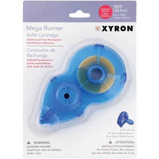 Xyron Mega Runner Permanent Adhesive Refill-1/2"X100ft