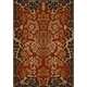 Thumbnail 15, Admire Home Living Amalfi Transitional Oriental Floral Damask Pattern Area Rug. Changes active main hero.