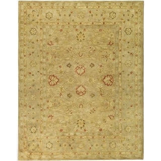 Safavieh Handmade Majesty Light Brown/ Beige Wool Rug (9' x 12')