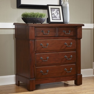 The Aspen Collection Mahogany Drawer Chest by Home Styles
