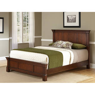 The Aspen Rustic Cherry Collection King Bed by Home Styles