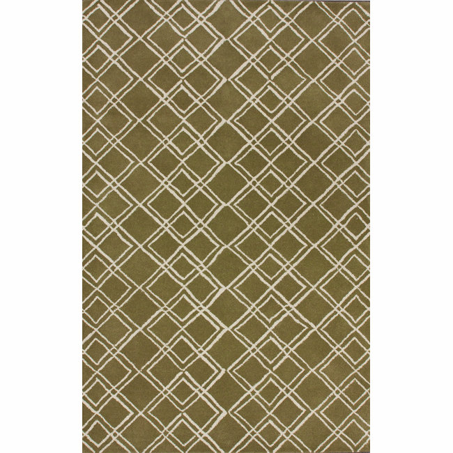 nuLOOM Handmade Moroccan Trellis Wool Rug (5' x 8')