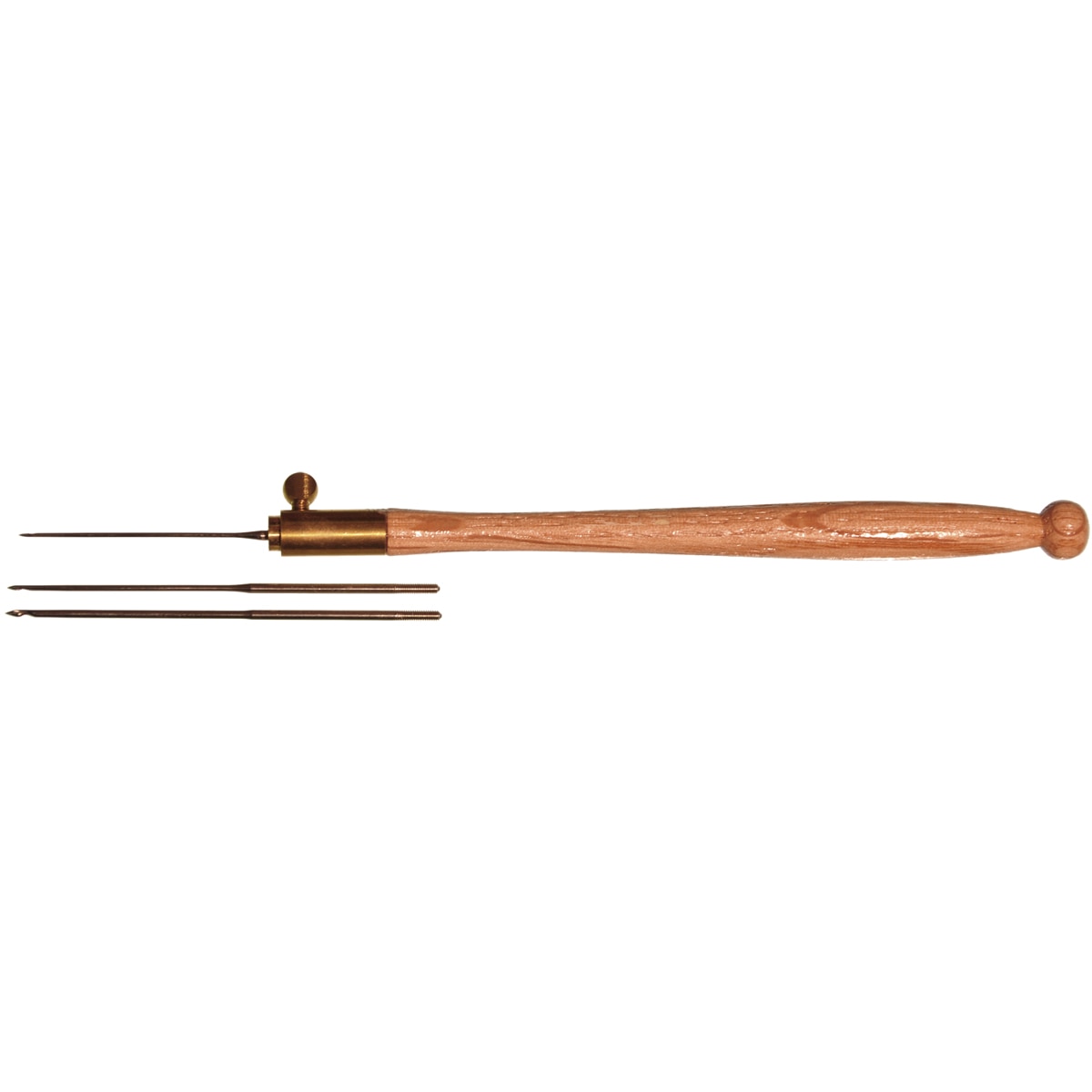 Tambour Needle Set W/Wood Handle-Three Needles