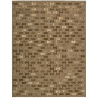 Joseph Abboud Chicago Brown Area Rug by Nourison (5'3 x 7'5)