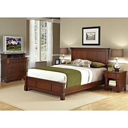The Aspen Collection Queen/ Full Bedroom Set by Home Styles