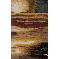 Monet Sunset Multi Hand-Tufted Wool Rug (8' x 11')