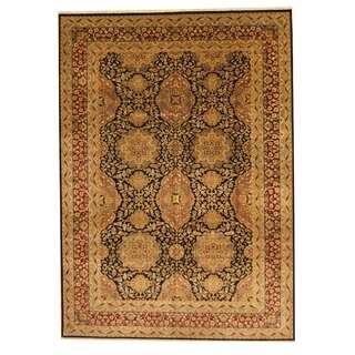 Herat Oriental Sino Hand-knotted Tabriz Wool Rug (8' x 10')