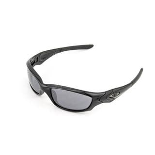 Oakley Straight Jacket Men's Polished Black Frame Black Iridium Lens Sunglasses