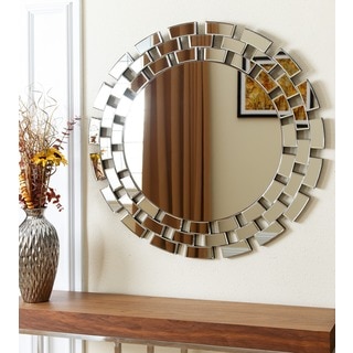 Abbyson Devon Round Wall Mirror