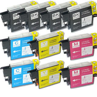 Brother LC-39 Compatible Black / Color Ink Cartridges (Pack of 10)