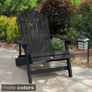 Highwood Eco-friendly Synthetic Wood King-size Folding and Reclining Adirondack Chair