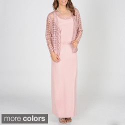 SoulMates Women's 2-piece Silk Dress