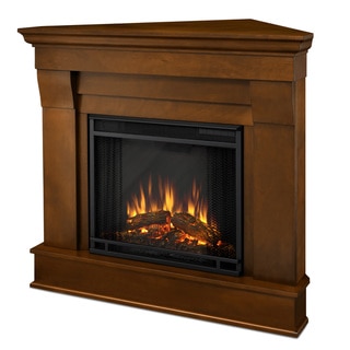 Real Flame Chateau Espresso Electric Corner 40.94-inch Fireplace