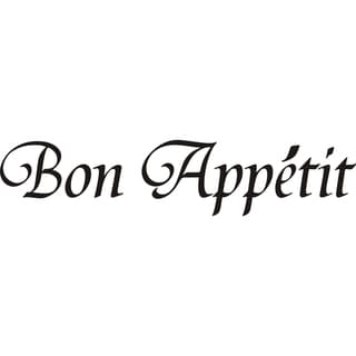 Design on Style 'Bon Appetit' Vinyl Art Quote