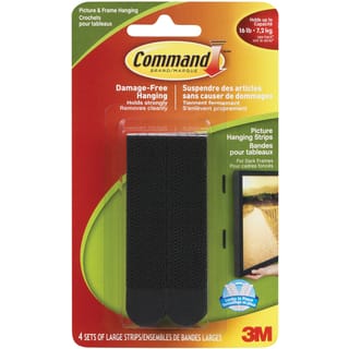3M Command Picture Hanging Strips (Pack of 4)