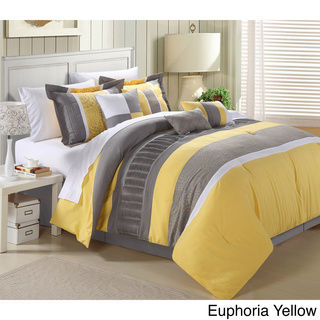 Euphoria Embroidered 8-piece Comforter Set