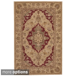 Nourison Hand-tufted Heritage Hall Beige/Lacquer Rug