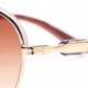 Anais Gvani Women's Shield Frame Sunglasses - Thumbnail 4