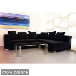Decenni Custom Furniture 'Giocare' Dark Navy Modular Sofa