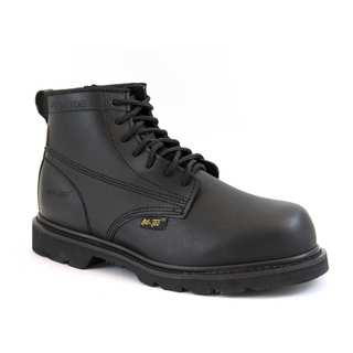 AdTec Men's Black Action Leather Work Boots
