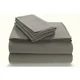 Thumbnail 13, 170-GSM Cozy Flannel Solid Extra Deep Pocket Bed Sheet Set. Changes active main hero.