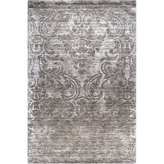Hand-crafted Solid Casual Douglas Wool Rug
