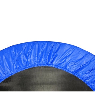 38-inch Round Blue Trampoline Safety Pad for 6 Legs