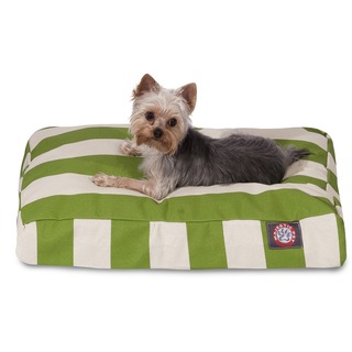 Majestic Pet Sage Vertical Stripe Rectangle Dog Bed