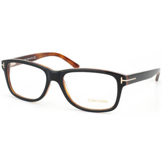 Tom Ford FT5163 005 Unisex Black & Havana Size 55 Eyeglass Frame