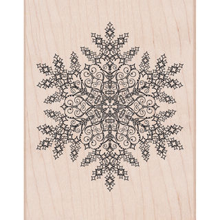 Hero Arts Mounted Rubber Stamps-Dazzling Snowflake