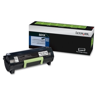 Lexmark 501X Extra High Yield Return Program Toner Cartridge