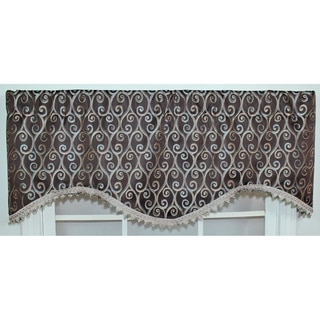 Twine Cocoa Cornice Valance