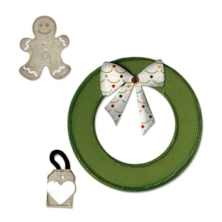 Sizzix Wreath and Gingerbread Man Die Cuts