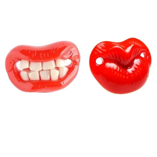 Chomp and Kiss Me Pacifiers (Pack of 2)