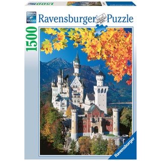 1500-piece Neuschwanstein Castle Puzzle
