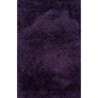 Indoor Purple Shag Area Rug