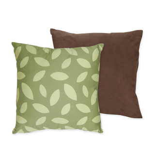 Sweet JoJo Designs Jungle Time Microsuede 16-inch Reversible Decorative Pillow