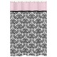 Pink and Black Sophia Shower Curtain - Thumbnail 0