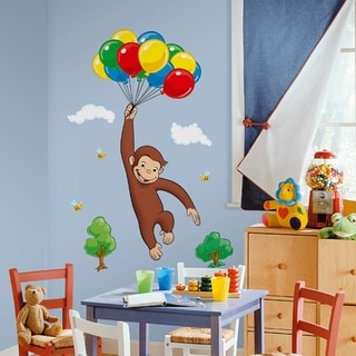 Curious George Peel & Stick Giant Wall Decal