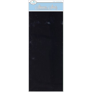 Metallic Mylar Shimmer Sheetz 5"X12" 3/Sheets-Basic Black