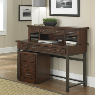 Home Styles Cabin Creek Executive Desk Hutch and Mobile File