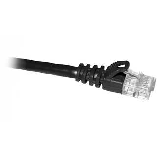 ClearLinks 25FT Cat5E 350MHZ Black Molded Snagless Patch Cable