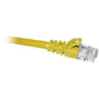ClearLinks 75FT Cat5E 350MHZ Yellow Molded Snagless Patch Cable