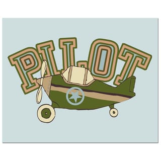 'Airplane Pilot' Print Art