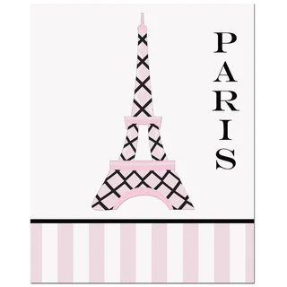 Secretly Designed 'PARIS PARIS PARIS' Unframed Art Print