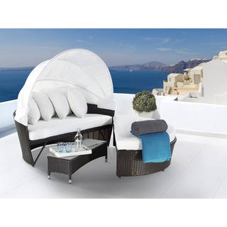 Sylt Lux Canopy Loveseat and Convertible Set