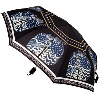 Laurel Burch 'Polka-dot Cats' Compact Umbrella