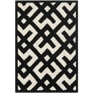 Contemporary Safavieh Handmade Moroccan Chatham Ivory Wool Rug (2' x 3')